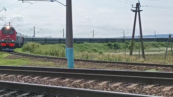 Фотофакт: поезд Ким Чен Ына прибыл в Россию